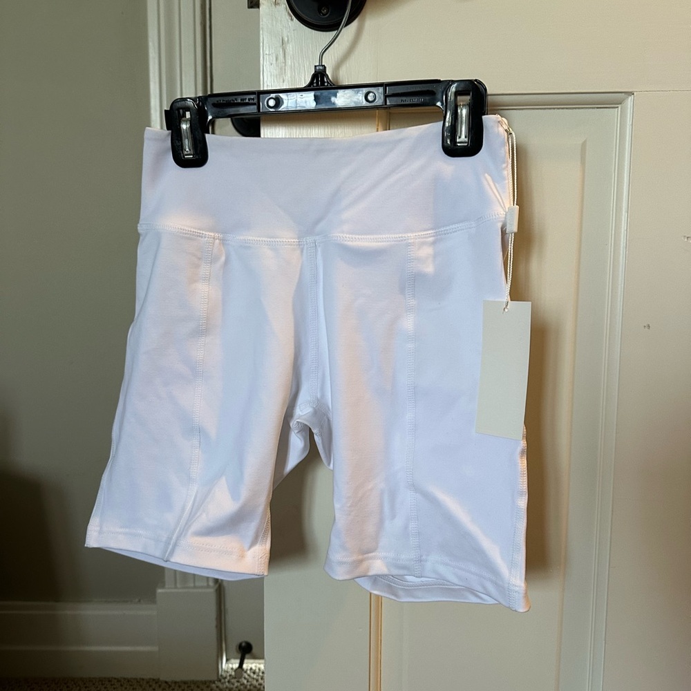 Women's White Shorts
